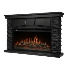 Портал Firelight Porto 42/40/36 камень черный шпон венге