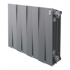 Радиатор биметаллический Royal Thermo PianoForte 300 Серебристый - 8 секц. Радиатор биметаллический Royal Thermo PianoForte 300 Серебристый - 8 секц.