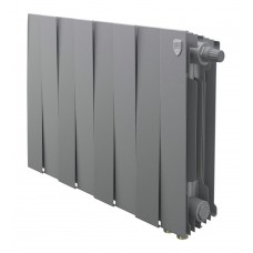 Радиатор биметаллический Royal Thermo PianoForte 300 Серебристый VR80 - 8 секц.