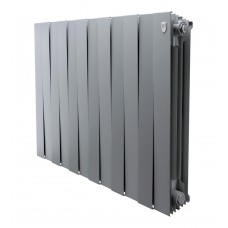Радиатор биметаллический Royal Thermo PianoForte 500 Серебристый - 12 секц. Радиатор биметаллический Royal Thermo PianoForte 500 Серебристый - 12 секц.