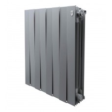 Радиатор биметаллический Royal Thermo PianoForte 500 Серебристый - 8 секц. Радиатор биметаллический Royal Thermo PianoForte 500 Серебристый - 8 секц.