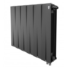 Радиатор биметаллический Royal Thermo PianoForte 500 Чёрный VR80 - 12 секц.