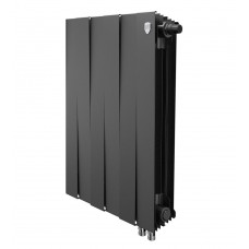 Радиатор биметаллический Royal Thermo PianoForte 500 Чёрный VR80 - 6 секц.