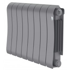 Радиатор биметаллический Royal Thermo Infinity 300 Silver Satin - 8 секц.