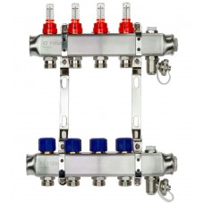 Комплект коллекторов РИДАН SSM-10RF set с расход.,кроншт.,руч.воздух.,слив.кран. и торц.заглуш.