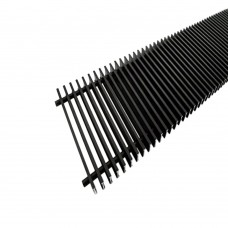 Решетка с рамкой Vitron 13х260х1300мм, черный