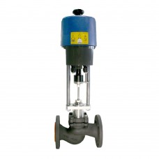 Клапан двухходовой ADL DN25 PN16 ф/ф dP16bar, Tmax 250C с приводом, КМ125Ф-025-9,0/СМП 1,6А-24В Клапан двухходовой ADL DN25 PN16 ф/ф dP16bar, Tmax 250C с приводом, КМ125Ф-025-9,0/СМП 1,6А-24В