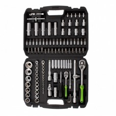 Набор инструмента 108 предметов, 1/2", 1/4" СИБРТЕХ 13498 Набор инструмента 108 предметов, 1/2", 1/4" СИБРТЕХ 13498