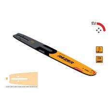 Rezer Standard 455 L 8 B Сварная многослойная направляющая шинадля цепных пил