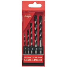 Elitech Набор сверл по бетону 5шт 1820.049400 Elitech Набор сверл по бетону 5шт 1820.049400
