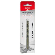 Elitech Кобальтовое сверло 6.5х101 1шт 1820.065700 Elitech Кобальтовое сверло 6.5х101 1шт 1820.065700