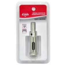 Elitech Коронка алмазная 18мм 1820.080900 Elitech Коронка алмазная 18мм 1820.080900