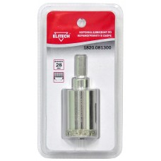 Elitech Коронка алмазная 28мм 1820.081300 Elitech Коронка алмазная 28мм 1820.081300