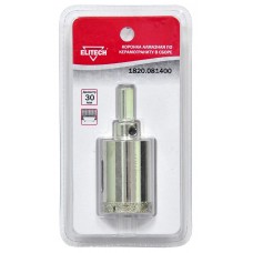 Elitech Коронка алмазная 30мм 1820.081400 Elitech Коронка алмазная 30мм 1820.081400