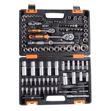 Набор инструментов, 1/2", 1/4", CrV, в кейсе 108 предметов Вихрь Набор инструментов, 1/2", 1/4", CrV, в кейсе 108 предметов Вихрь