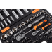 Набор инструментов, 1/2", 1/4", CrV, в кейсе 108 предметов Вихрь