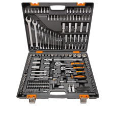 Набор инструментов, 1/2", 1/4", CrV, в кейсе 216 предм Вихрь Набор инструментов, 1/2", 1/4", CrV, в кейсе 216 предм Вихрь