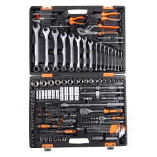 Набор инструментов, 1/2", 1/4", CrV, в кейсе 151 предмет Вихрь Набор инструментов, 1/2", 1/4", CrV, в кейсе 151 предмет Вихрь